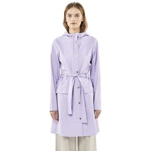 Rains Women's Lavender Hooded Coat